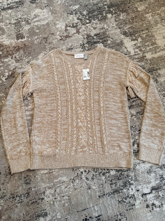 Place size14 cable gold sweater with tag, Kids 14