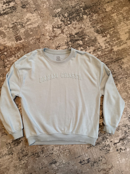 George size XL blue dream chaser sweatshirt , Kids 14