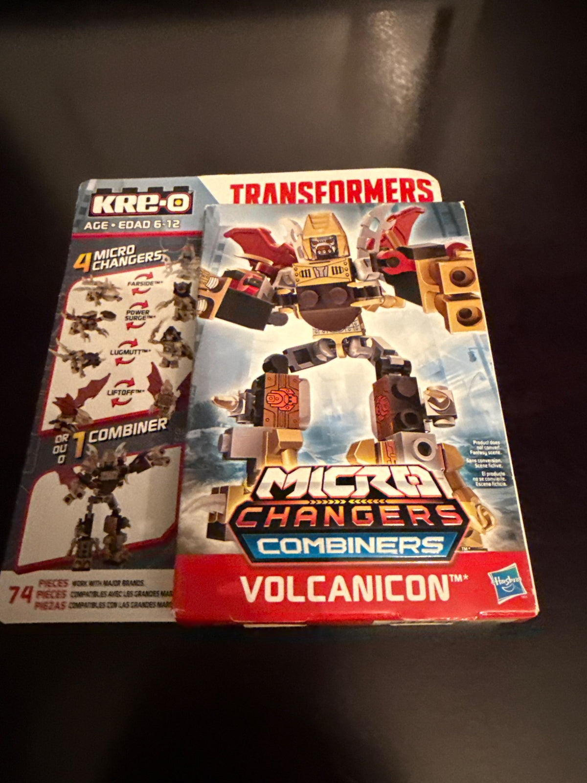 Hasbro Kreo Transformers 4 Micro Changers Volcanicon