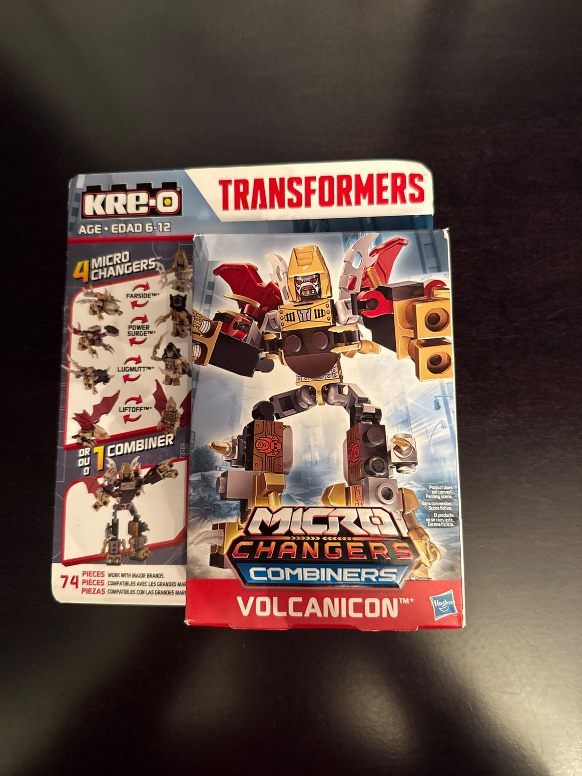 Hasbro Kreo Transformers 4 Micro Changers Volcanicon