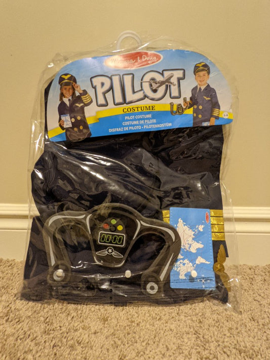 Pilot Role Play Costume Set, 3-6 years, MSRP: $40