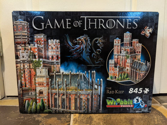 Game of Thrones-Red Keep 3D Puzzle-Great for your older teens! MSRP: $70