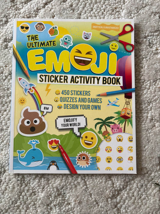 The Ultimate Emoji sticker activity book