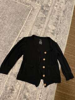 Kyte Bamboo button-up sweater, 2T, Kids 2T