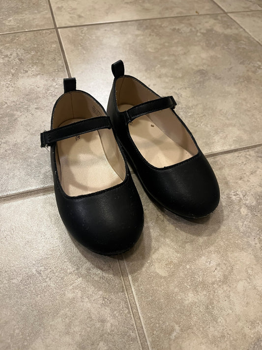 Girl, Black, dress shoes, 7, Shoes 7 (Walkers:12-24 mth)