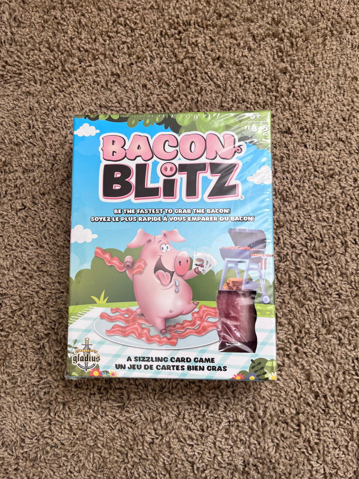 NEW Bacon Blitz, board game