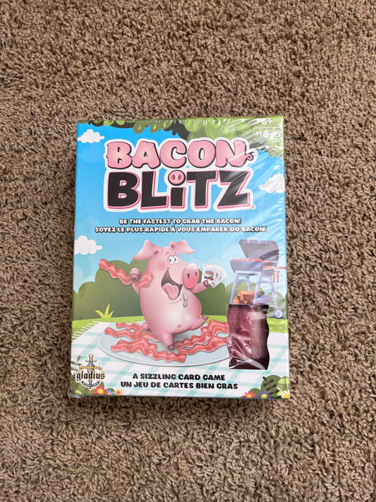 NEW Bacon Blitz, board game