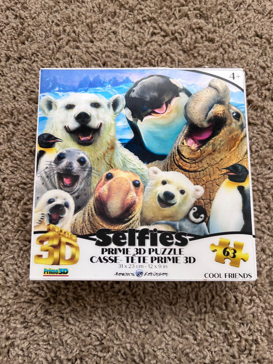 3D Selfies Puzzle