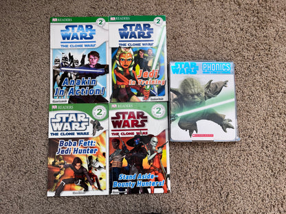 Star Wars Level 2 and Phonics book bundle