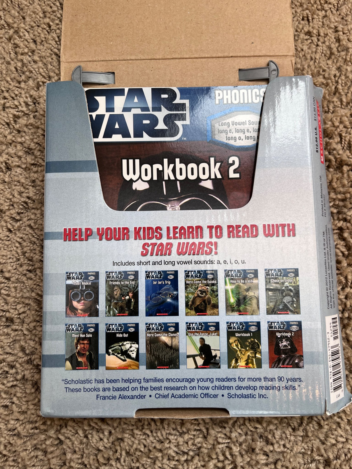Star Wars Level 2 and Phonics book bundle