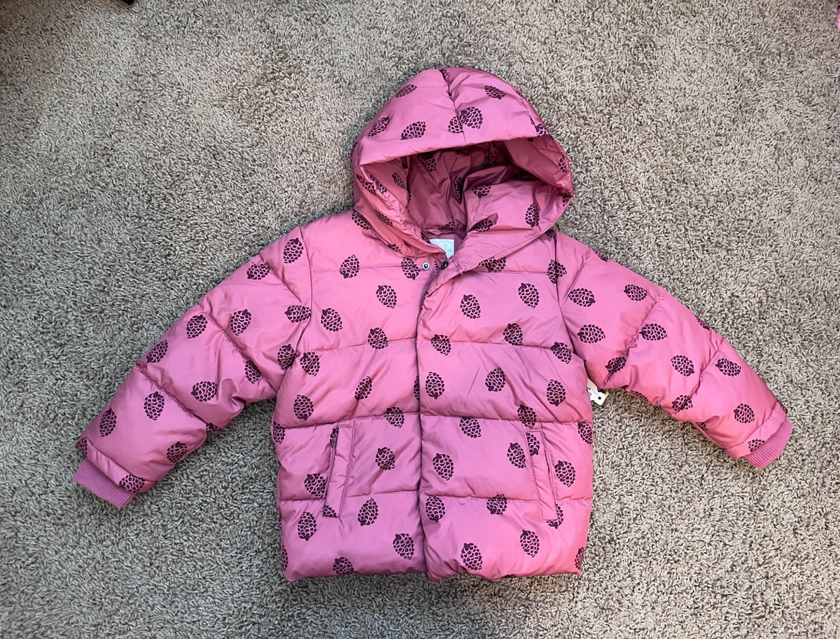 NEW Winter puffer coat, girl 4-5 years, Kids 4/4T