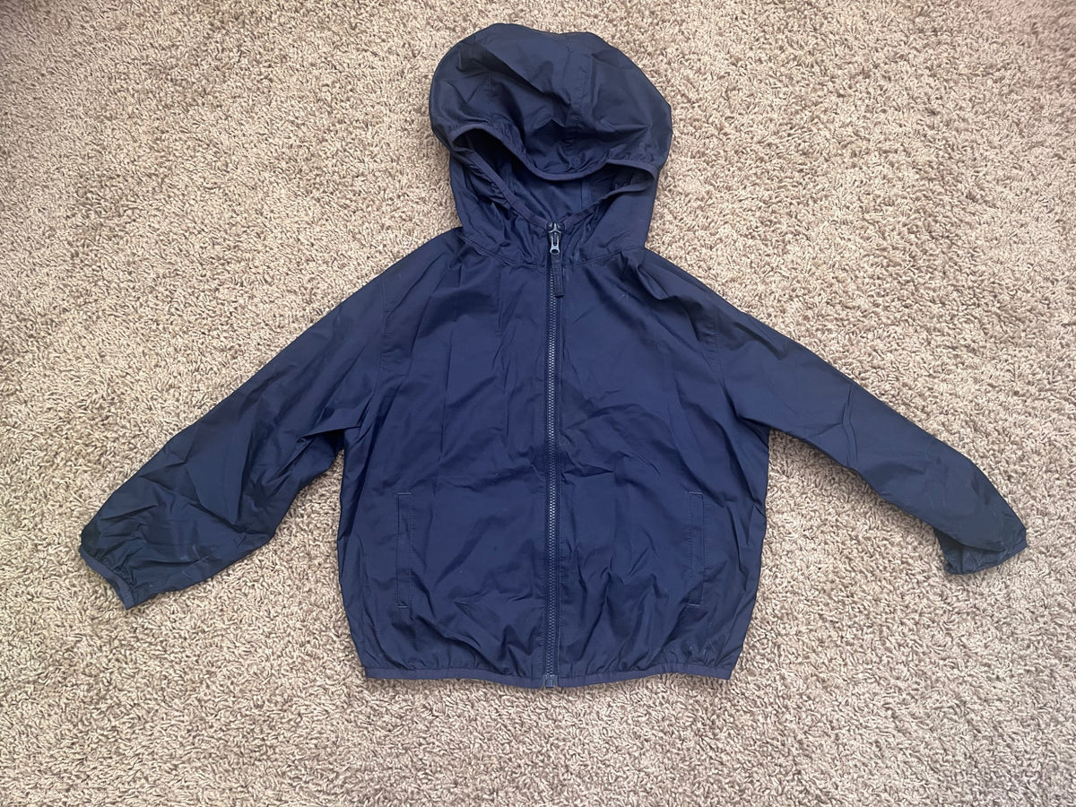 Navy jacket, pocketable, 3-4 years, Kids 3T