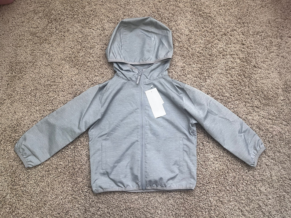 NEW Grey windbreaker jacket, 3T , Kids 3T