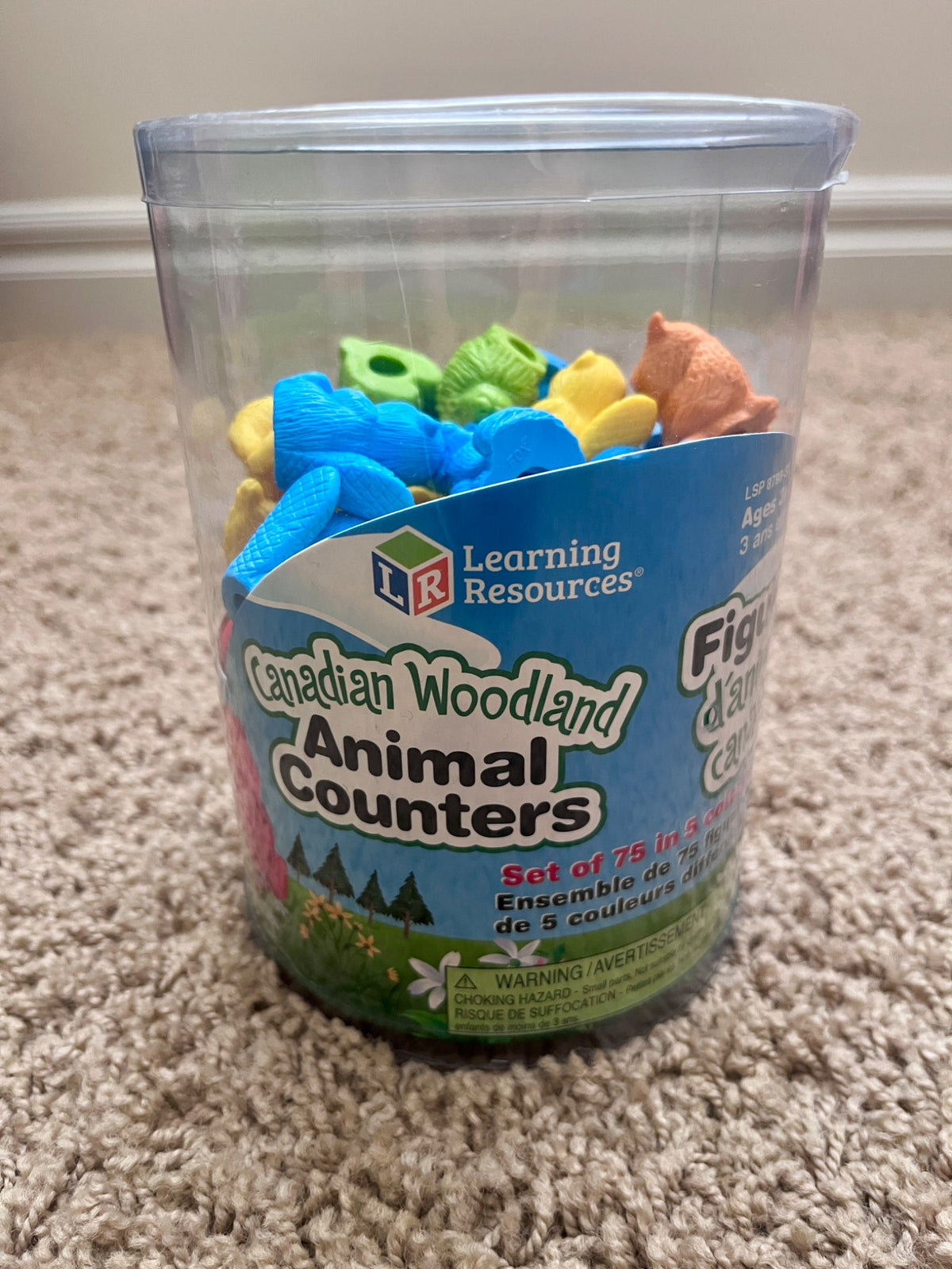 Learning Resources, Canadian Woodland Animal Counters