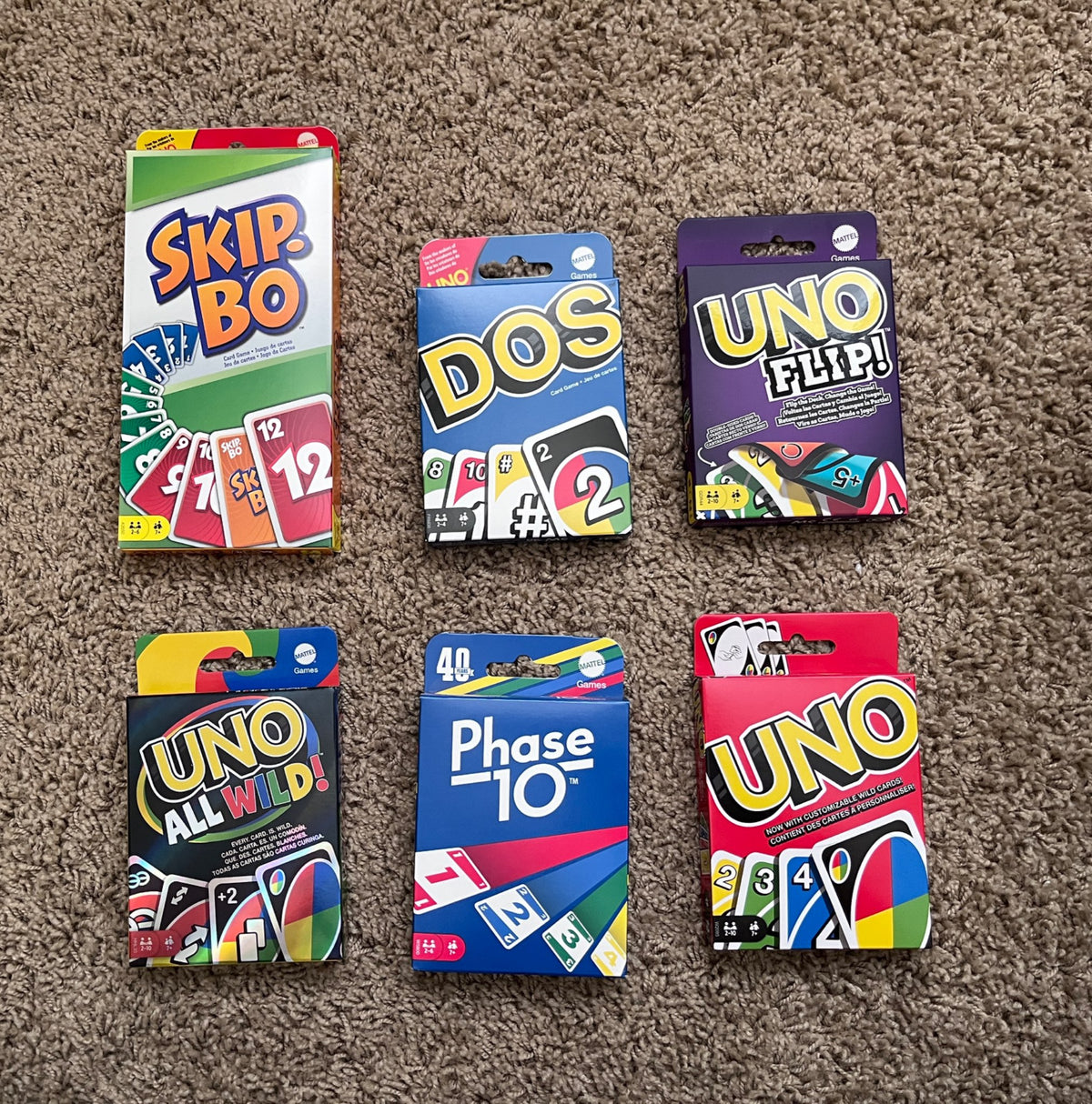 Games Night 6 card games