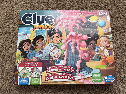 Clue Junior board game