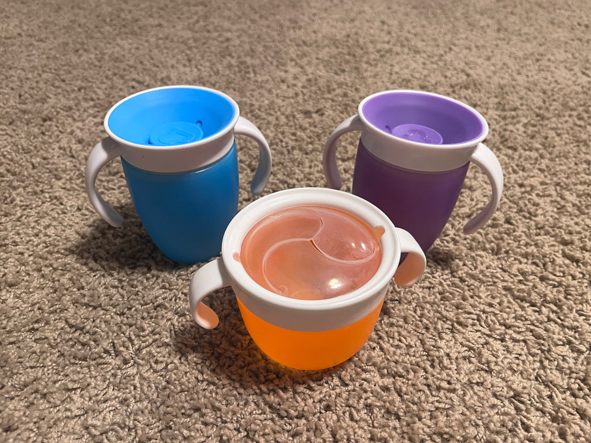 Munchkin 360 trainer sippy cups and snack cup bundle