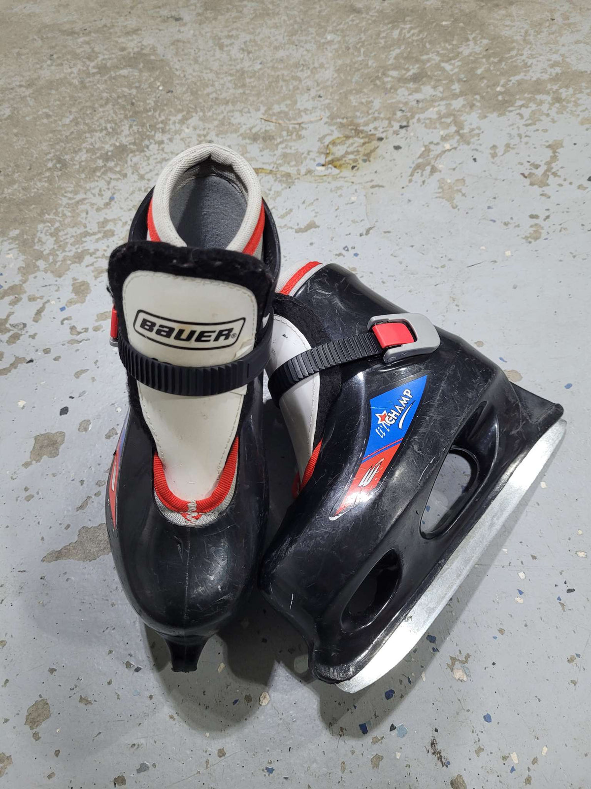 Bauer Li'l Skaters Size 12/13, Shoes 12 (Toddler:2-4yr)