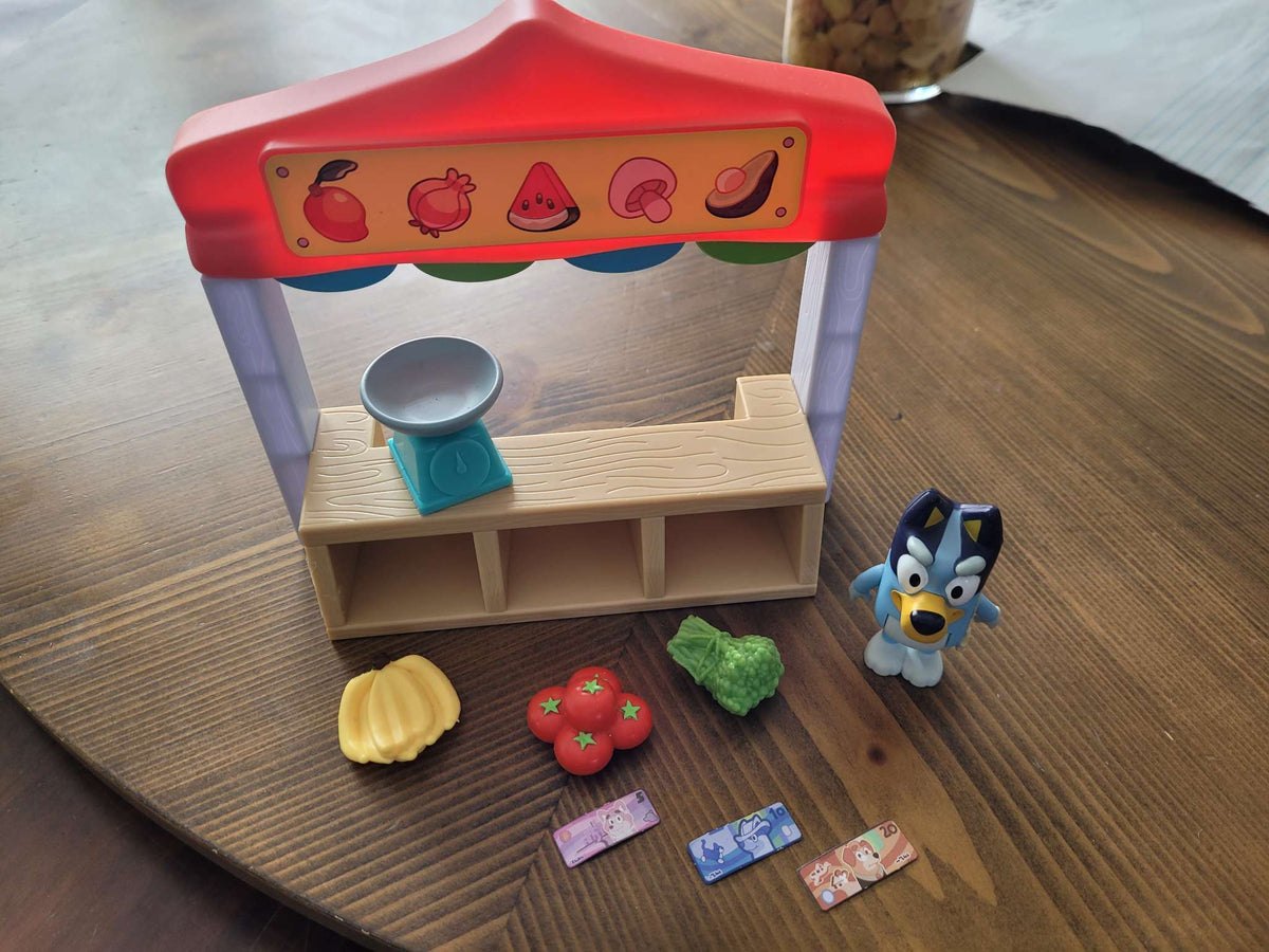 Bluey Farmer's Market Stand MSRP $15
