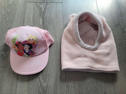 Bundle of 2 Girls' Pink Headwear
