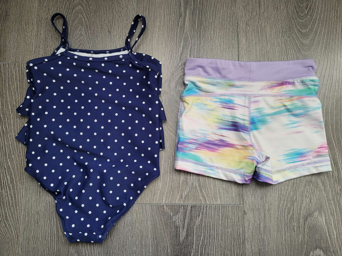 Toddler Girls' Bathing Suit & Active Shorts, Kids 3T