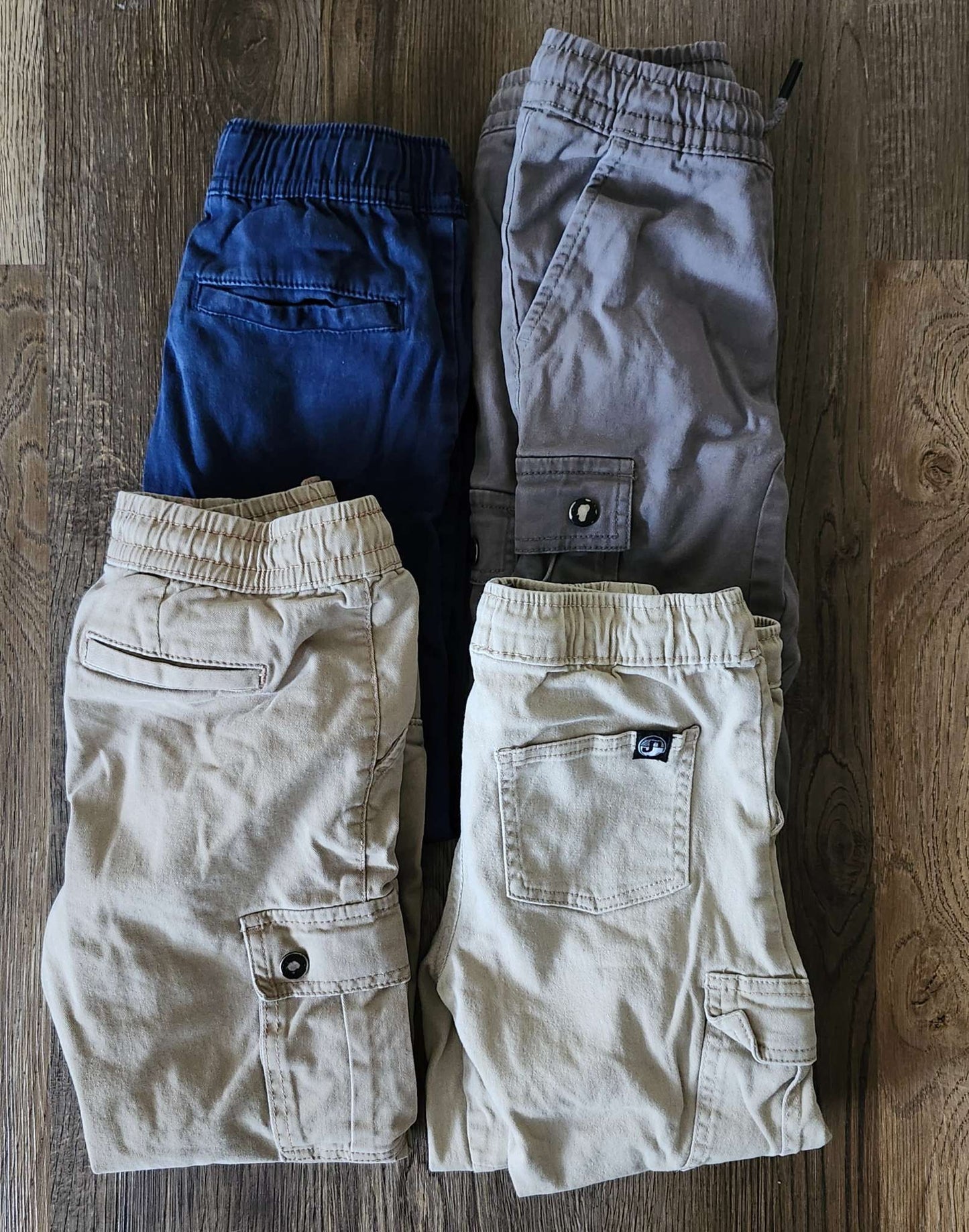 Boys Pants - 4 Pairs , Kids 6/6X (extra small)