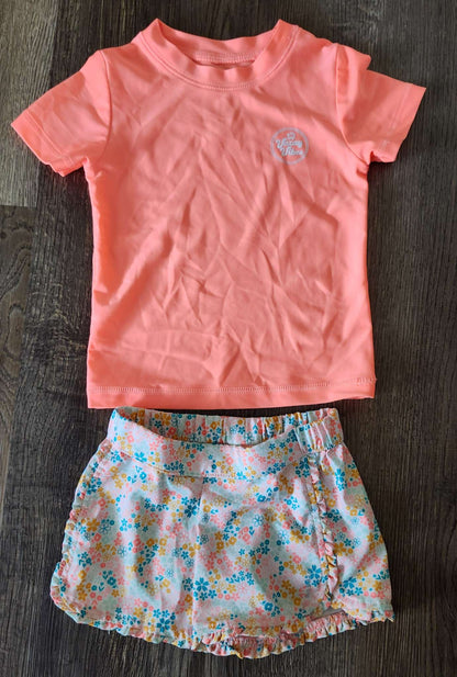 Girls Swimsuit Bundle, Kids 4/4T