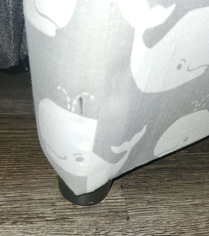 Kids Grey / White Recliner Chair