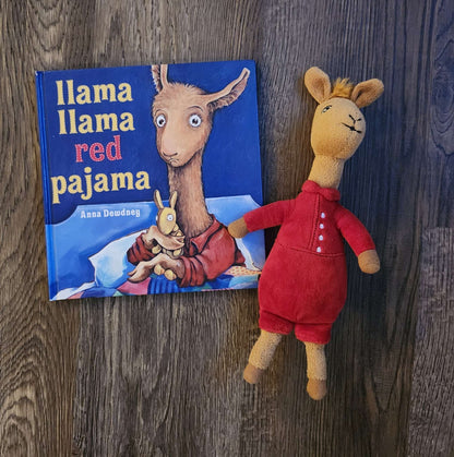 Llama Llama Red Pajama Book with Stuffy