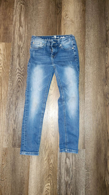 7 for All Mankind Girls Jeans , Kids 7 & 8 (small)