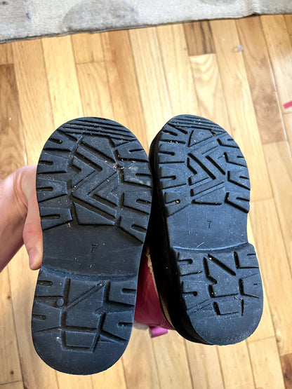 7T Joe Fresh Winter Boots, Shoes 7.5 (Toddler:2-4yr)