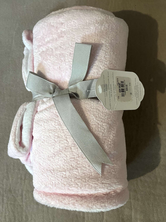 Pink Pottery Barn Baby Blanket