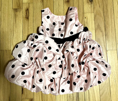 2-3T Pink Polka Dot Dress, Kids 2T