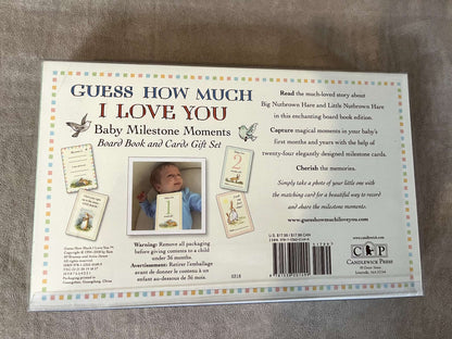 Guess How Much I Love You Book and Milestone Cards. MSRP $26.99