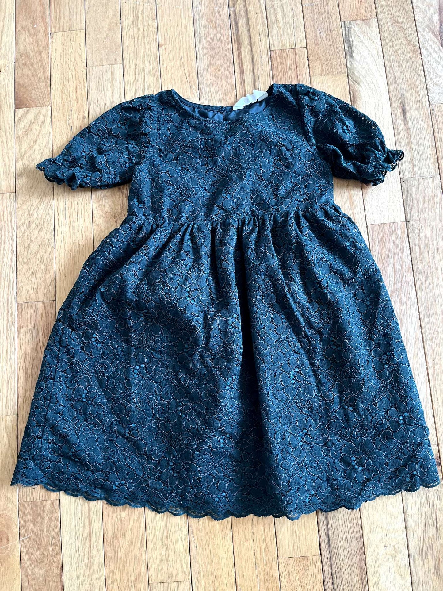 4-5T Green lace dress, Kids 4/4T