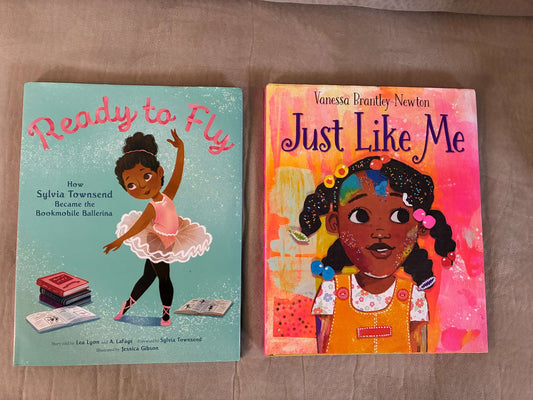 2 Hardcover Picture Books
