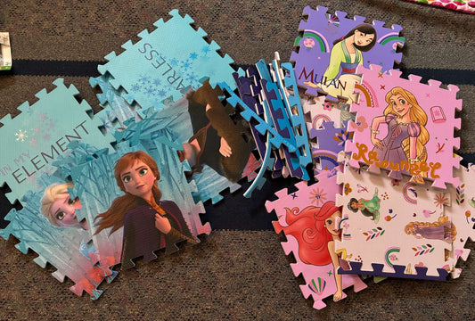 Disney Foam Floor Mat Pieces