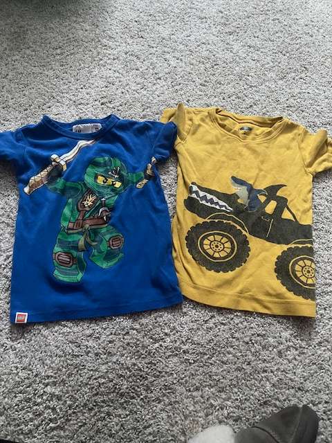 Size 3 tees x2, Kids 3T