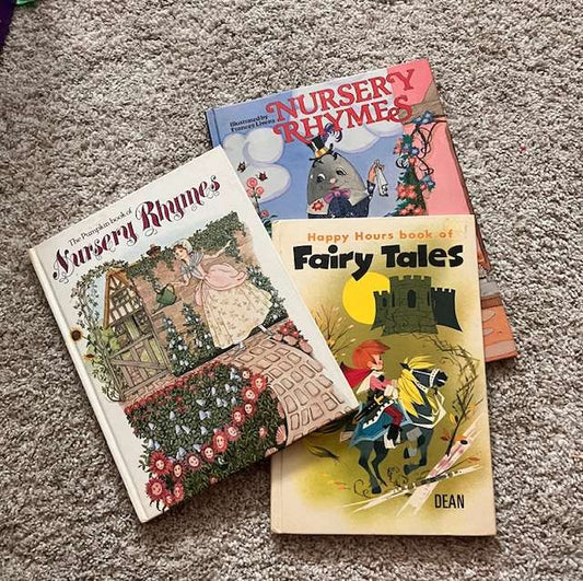 Vintage fairytale books (3)