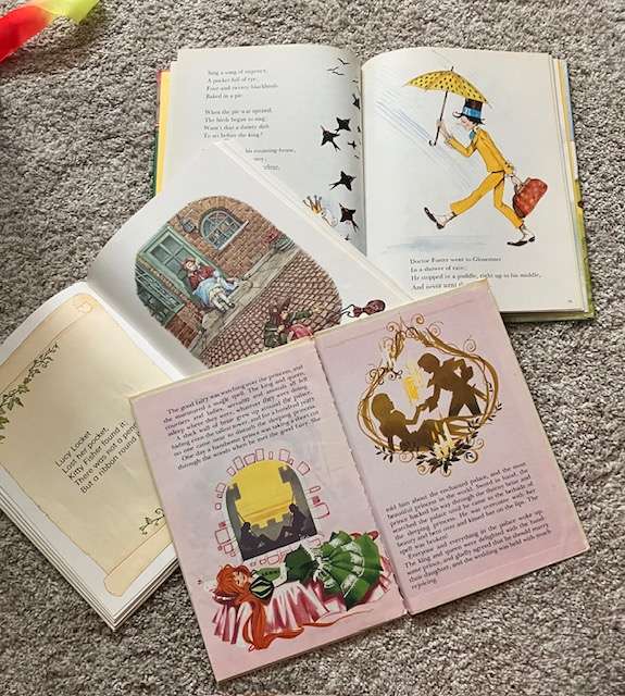 Vintage fairytale books (3)