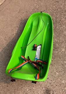 Pull-along sled