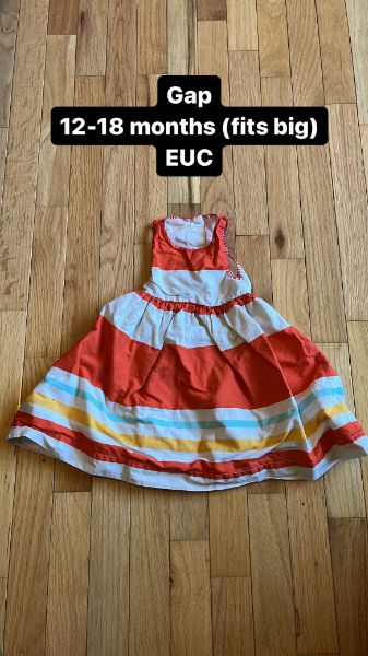 18 months Summer Dress, Kids 18 Month (12-18M)