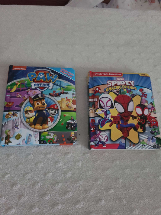 Little first look and find books