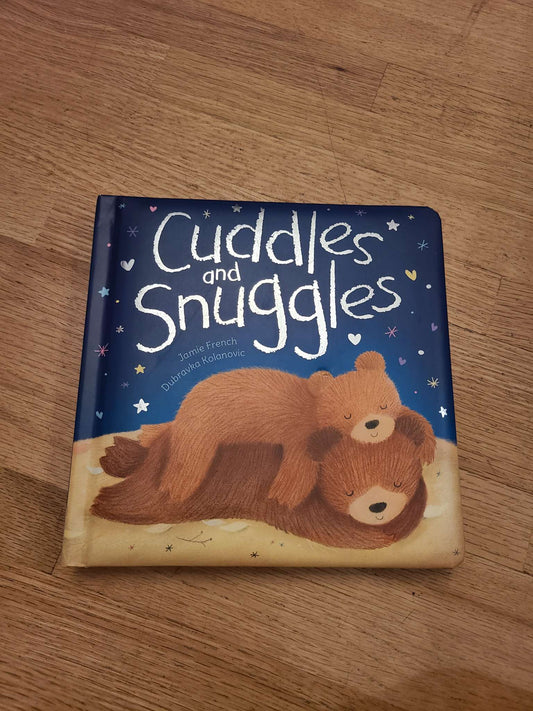 Cuddles and snuggles book like new