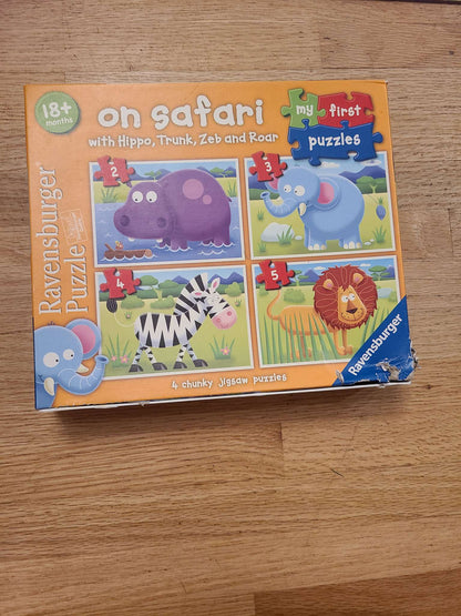 Ravensburger puzzle on safari