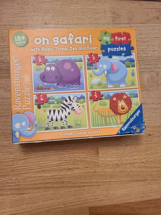 Ravensburger puzzle on safari