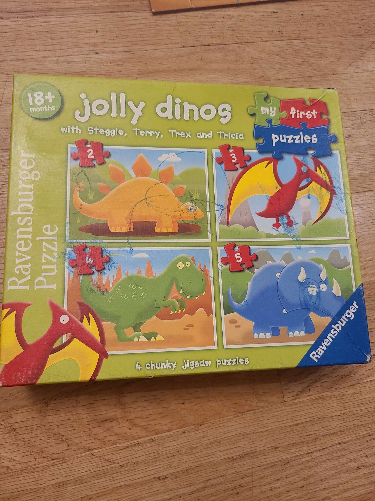 Ravensburger jolly dinos jigsaw puzzle