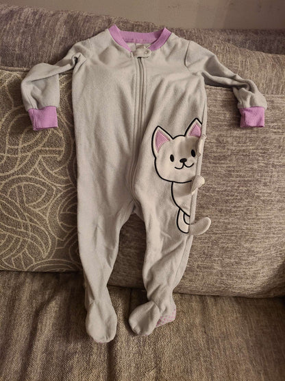 2T fleece sleepers girls , Kids 2T