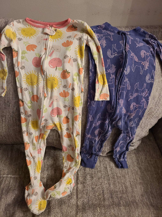2T girls sleepers, Kids 2T