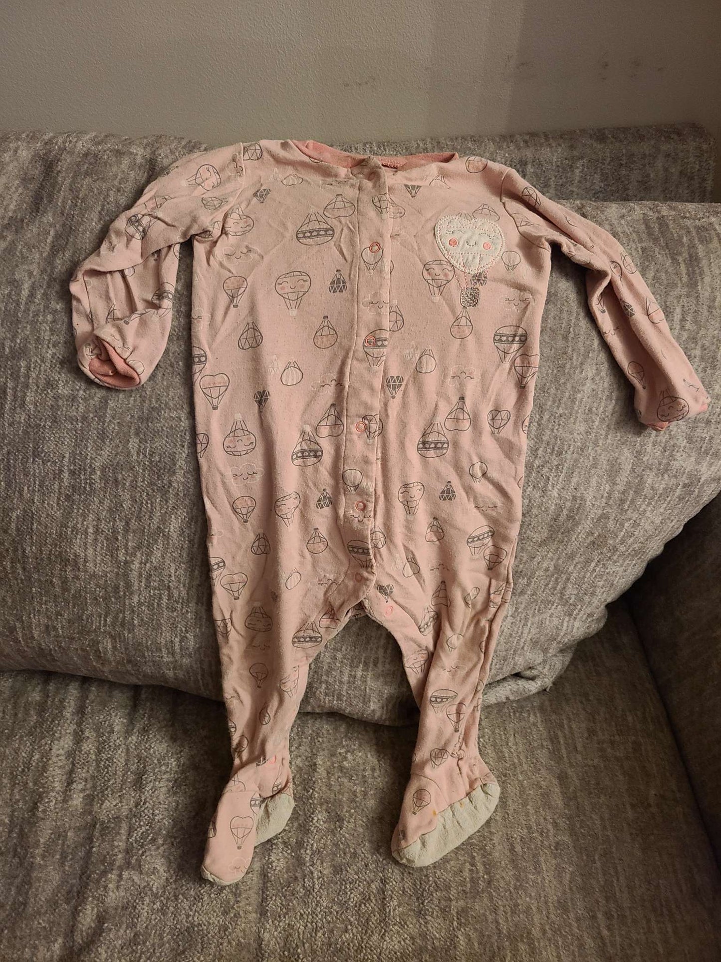 Pekkle 18 month button up sleepers, Kids 18 Month (12-18M)